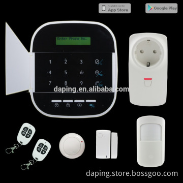 4 RFID Zone Wifi Intelligent Alarm System for Home Security